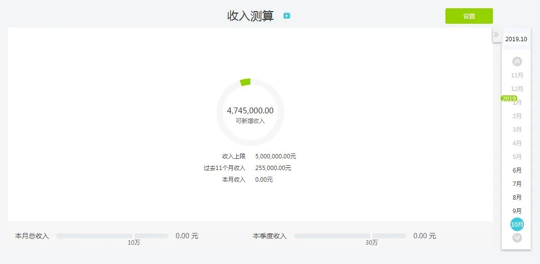 好会计收入测算